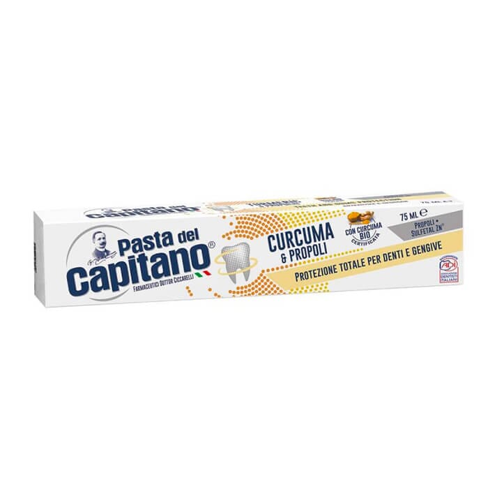 Pasta Del Capitano dentifricio curcuma e propoli 75ml