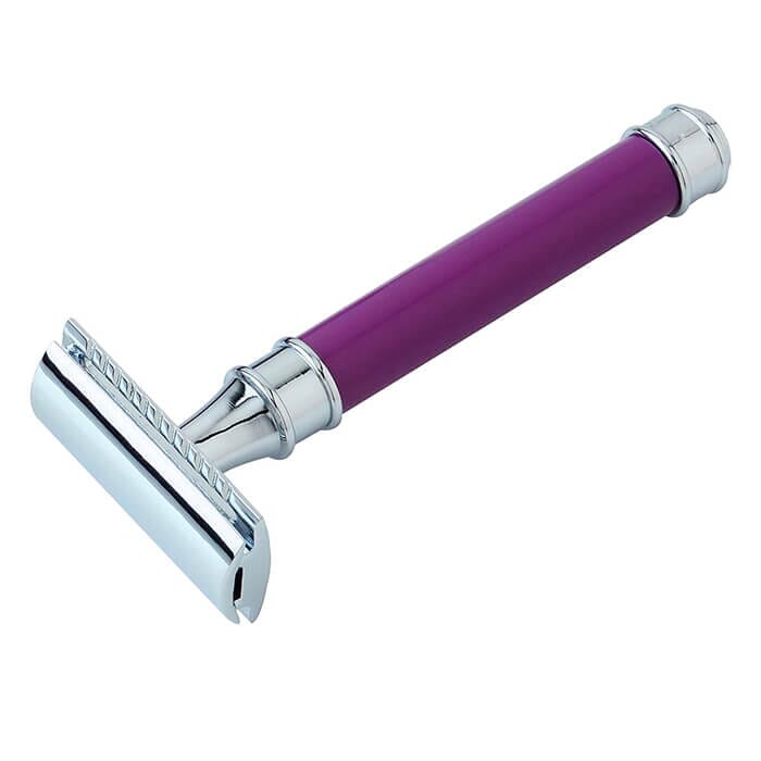 Pearl Shaving safety razor A-141 purple