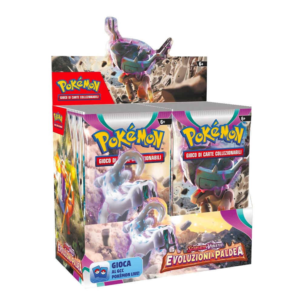 Pokemon Scarlatto e Violetto Evoluzioni a Paldea booster box 36 bustine versione Italiano