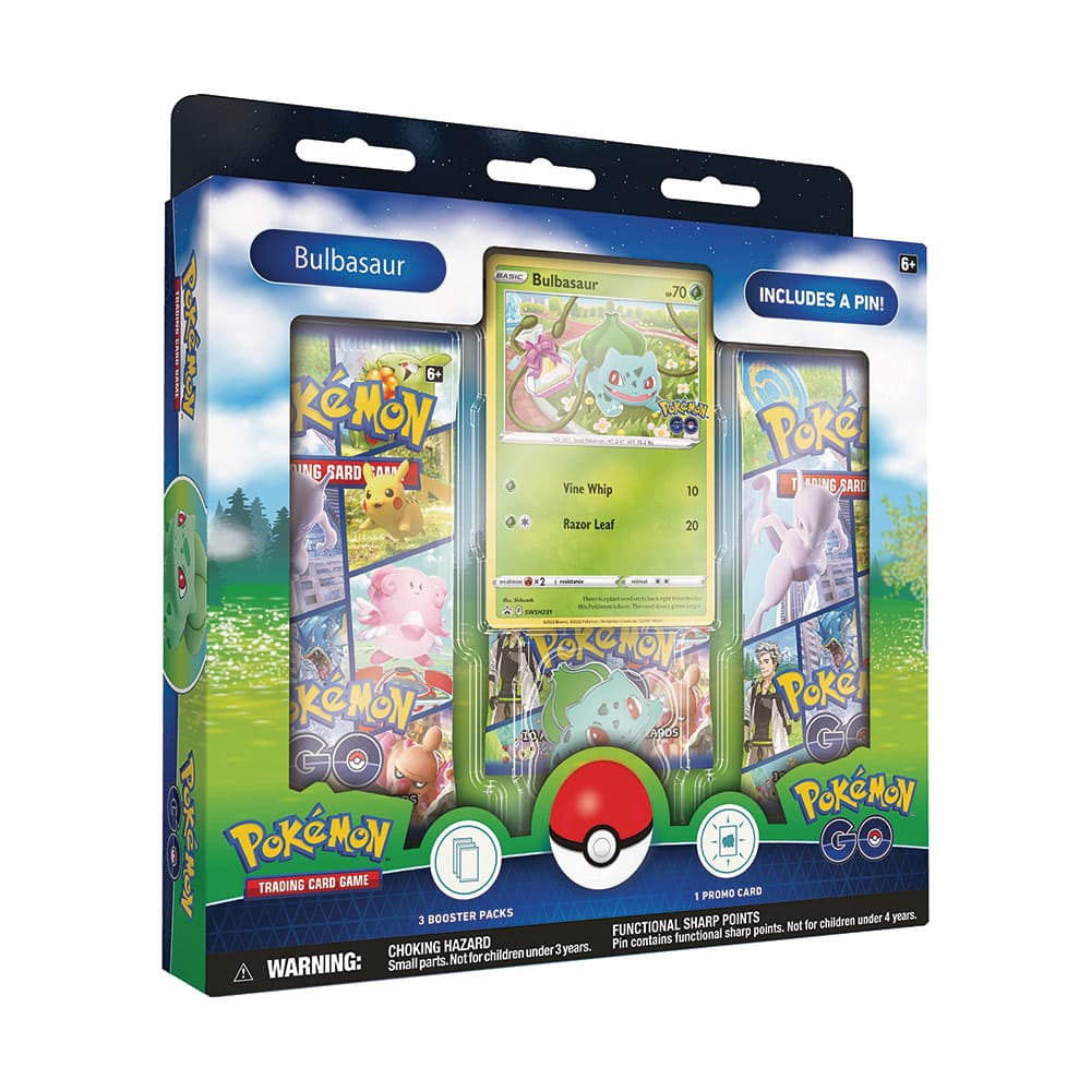 Pokemon GO Pin Box Bulbasaur versione Inglese