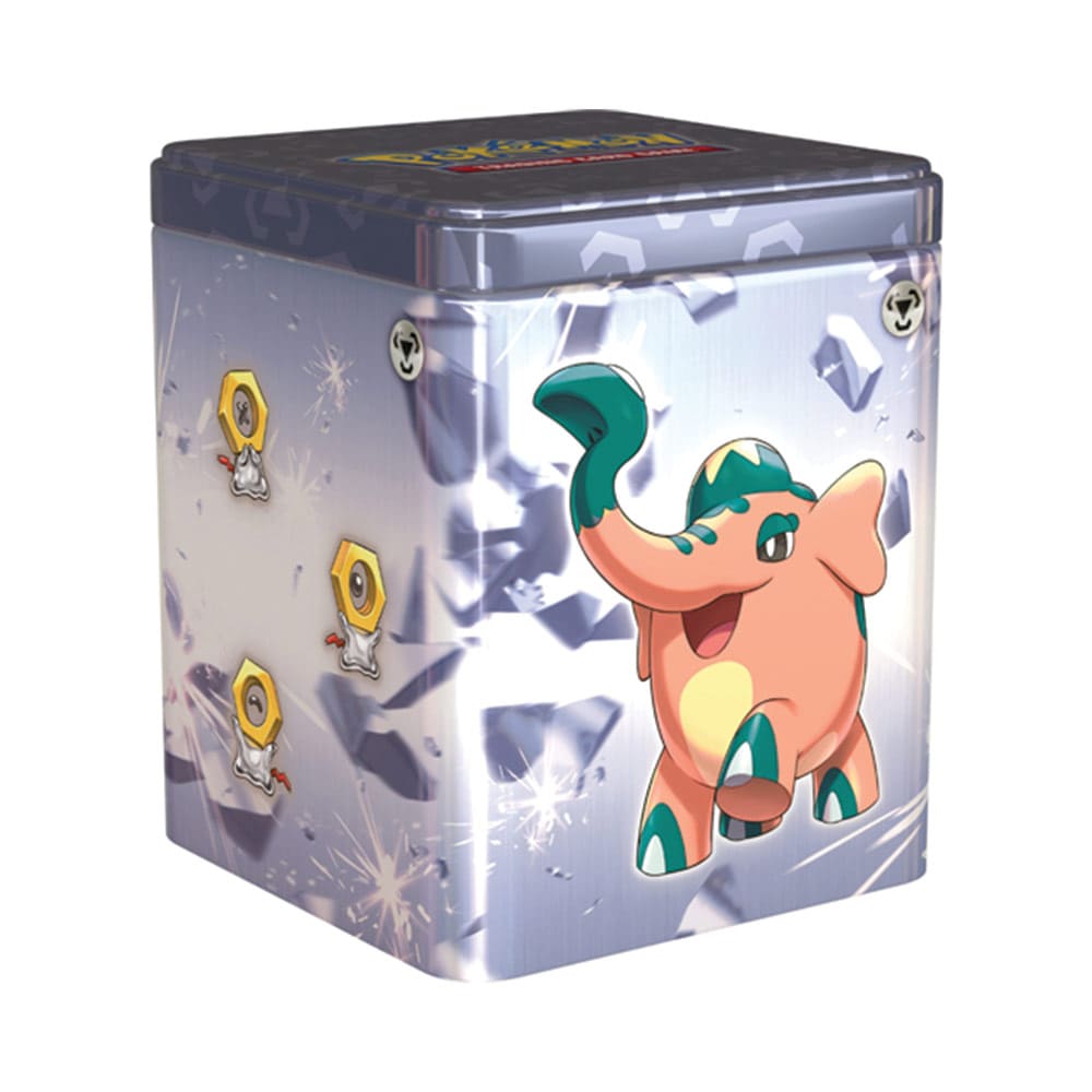 Pokemon Steel Metal Stacking Tin versione Inglese