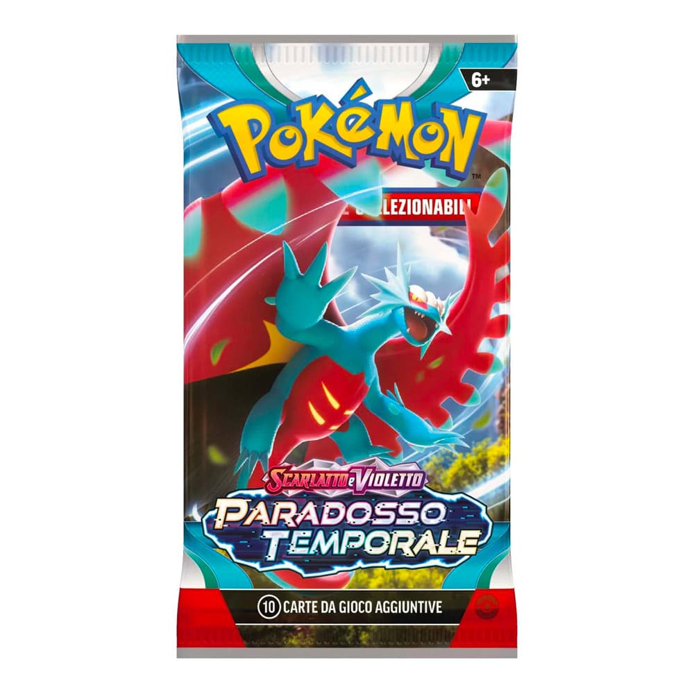 Pokemon Scarlatto e Violetto Paradosso Temporale Booster Pack 1 bustina versione Italiano