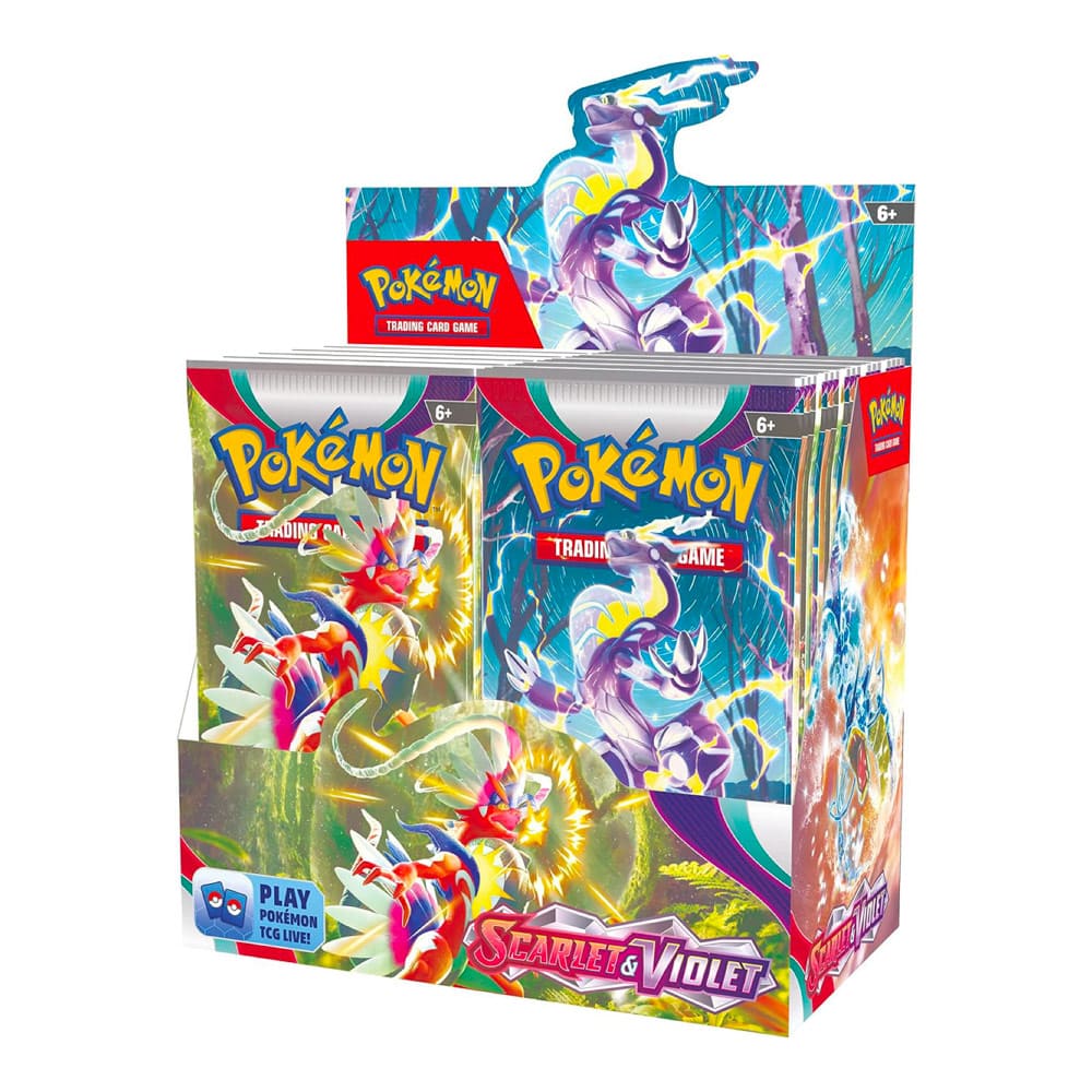 Pokemon Scarlatto e Violetto Booster Box 36 bustine versione Inglese