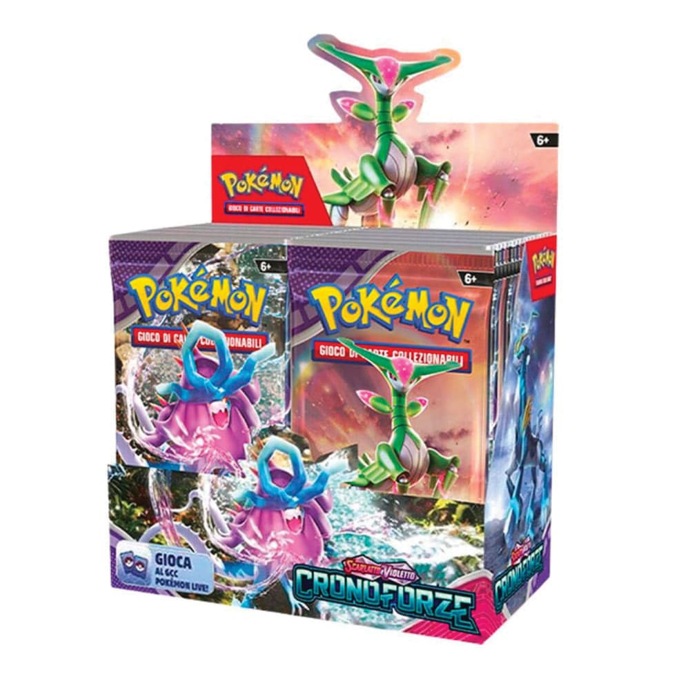 Pokemon Scarlet & Violet Temporal Forces Booster Box 36 bustine versione Inglese