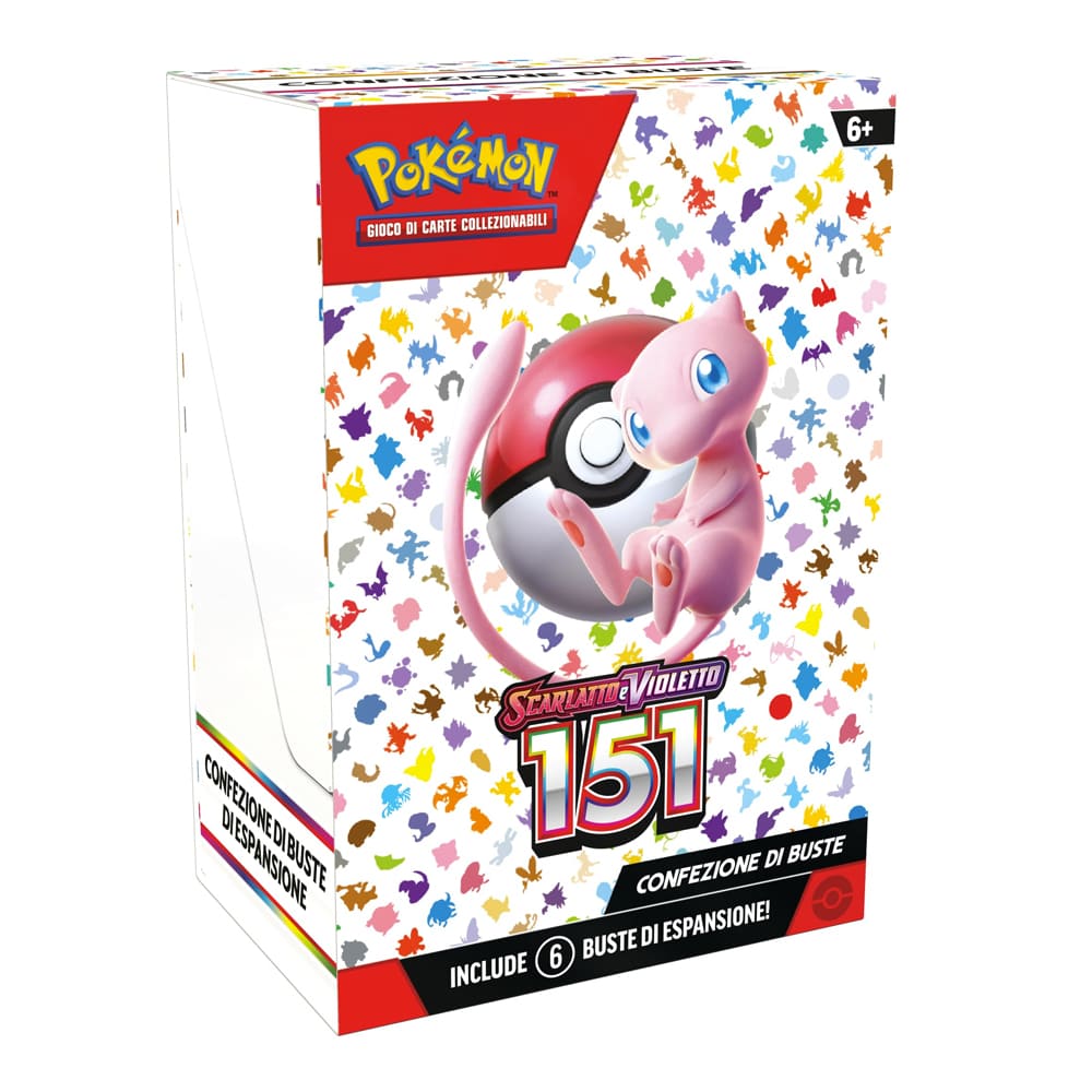 Pokemon 151 Bundle 6 Bustine versione Italiano