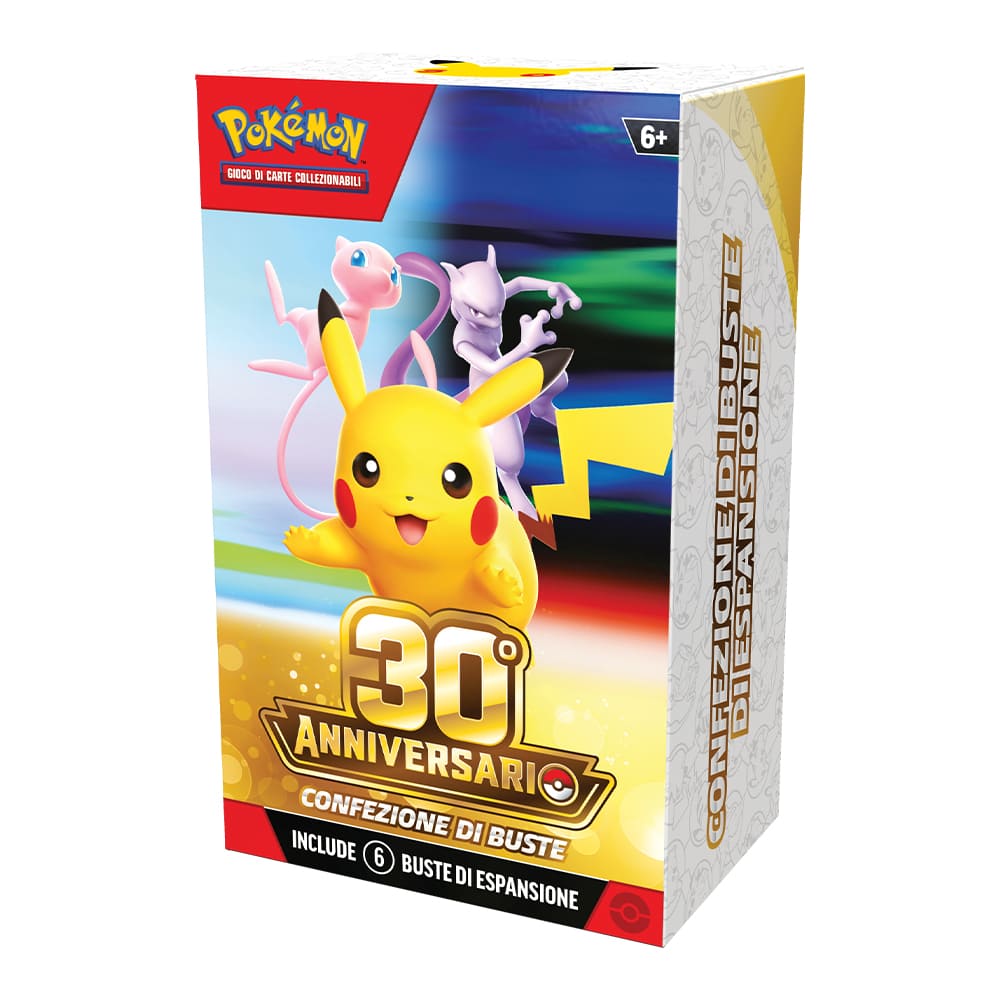 Pokémon 30° Anniversario Bundle 6 Bustine ITA