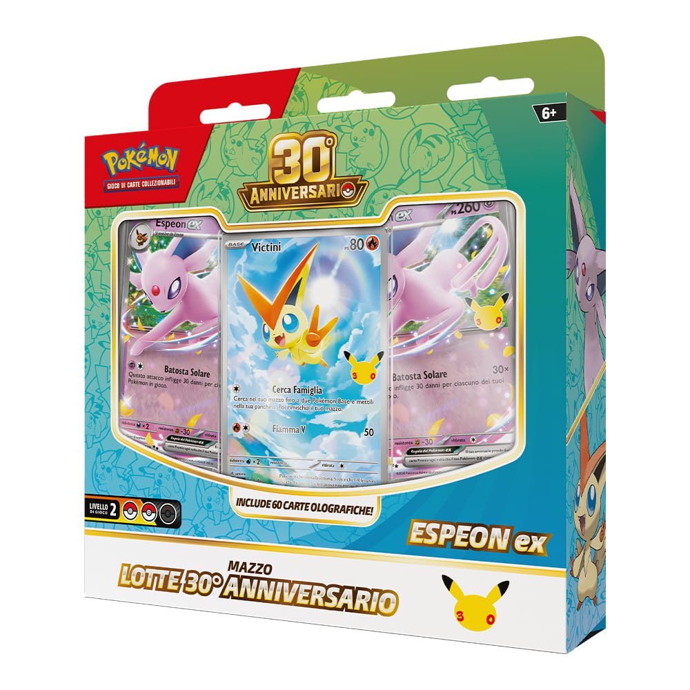 Pokémon 30° Anniversario Mazzo Lotte Espeon-ex ITA