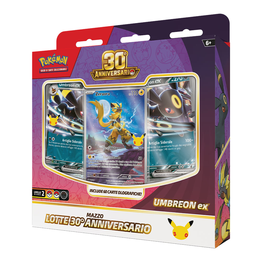 Pokémon 30° Anniversario Mazzo Lotte Umbreon-ex ITA