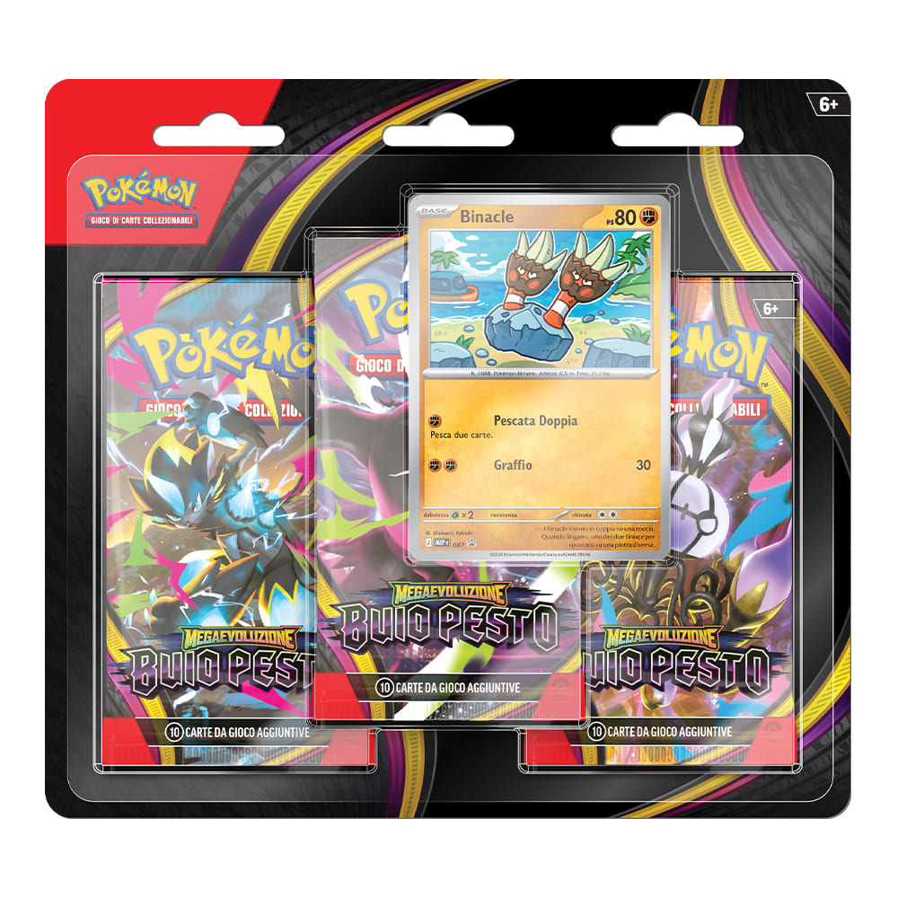 Pokémon Buio Pesto Collezione Binacle versione Italiano