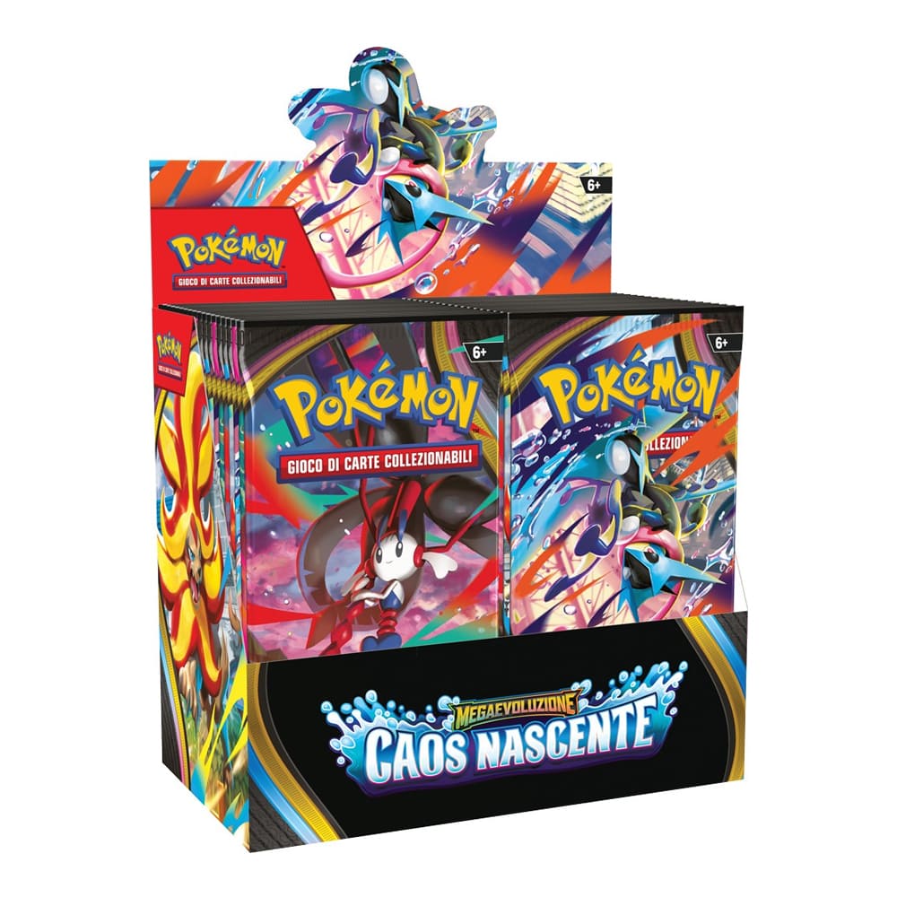 Pokémon Megaevoluzione Caos Nascente Booster Box 36 Bustine ITA