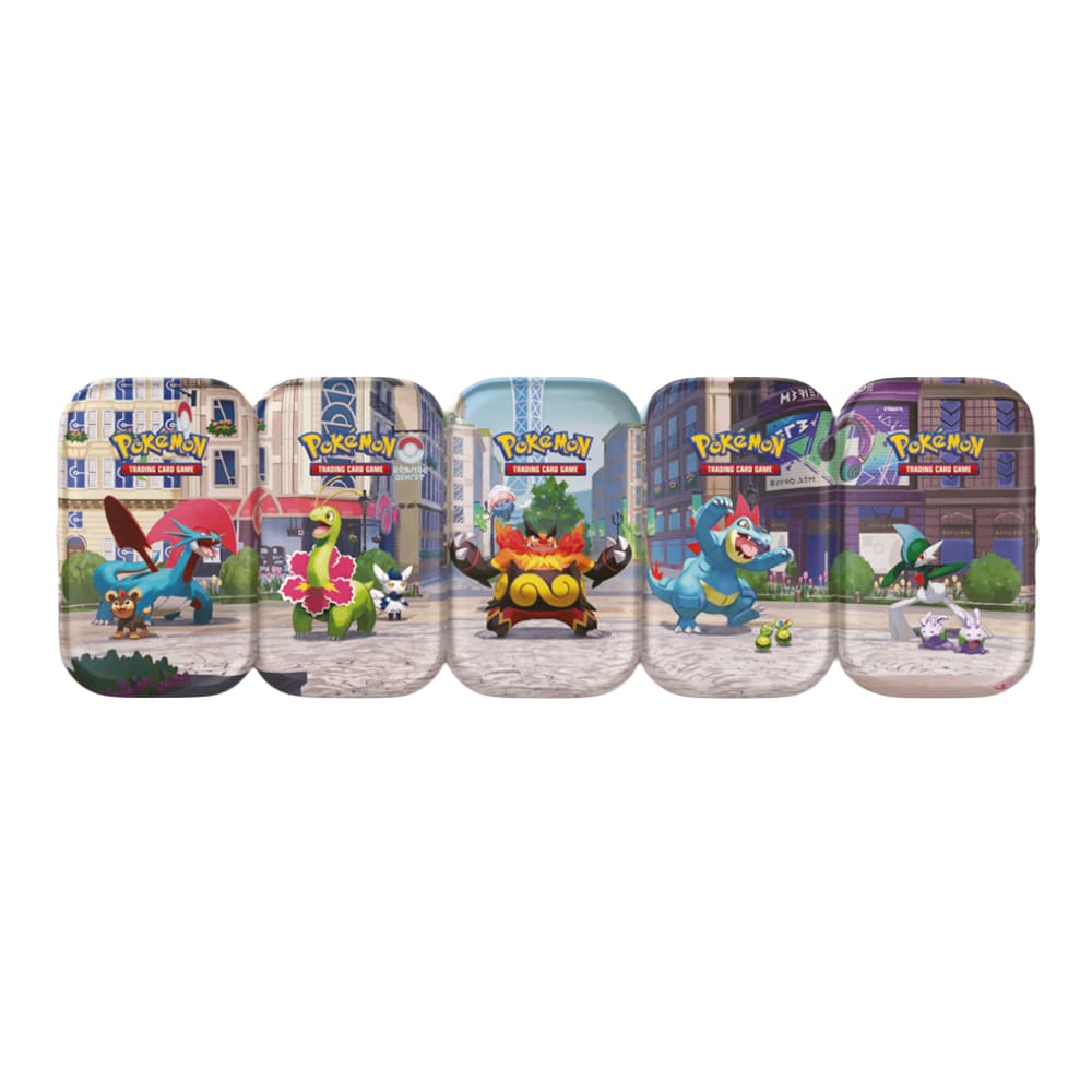 Pokemon Megaevoluzione Luminopoli Mini Tin assortite versione Italiano 1 Pezzo
