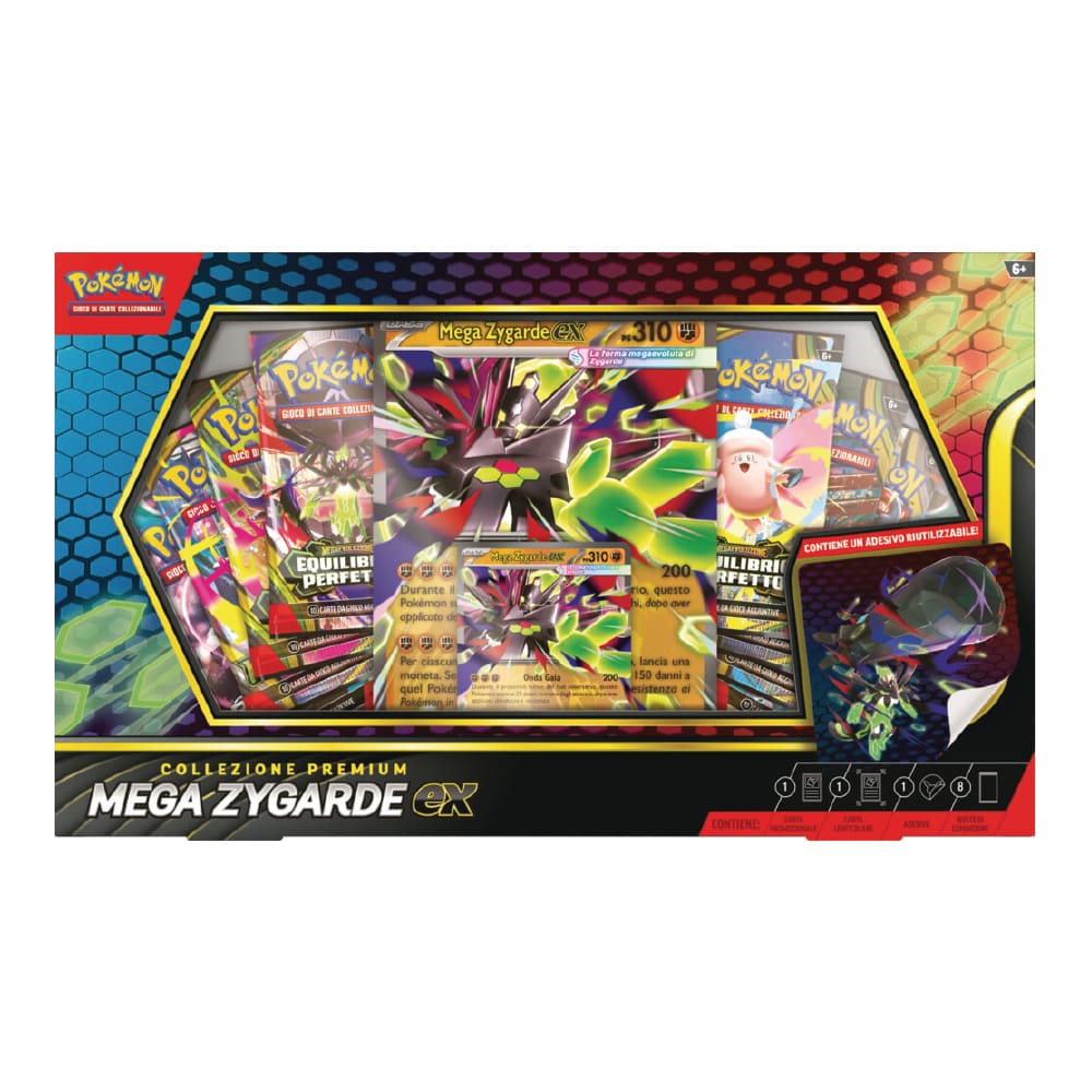 Pokemon Collezione Premium Mega Zygarde EX versione Italiano