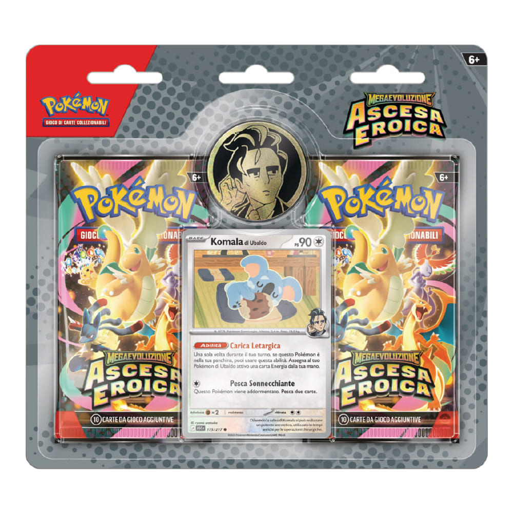 Pokemon Ascesa Eroica Collezione Komala di Ubaldo versione Italiano