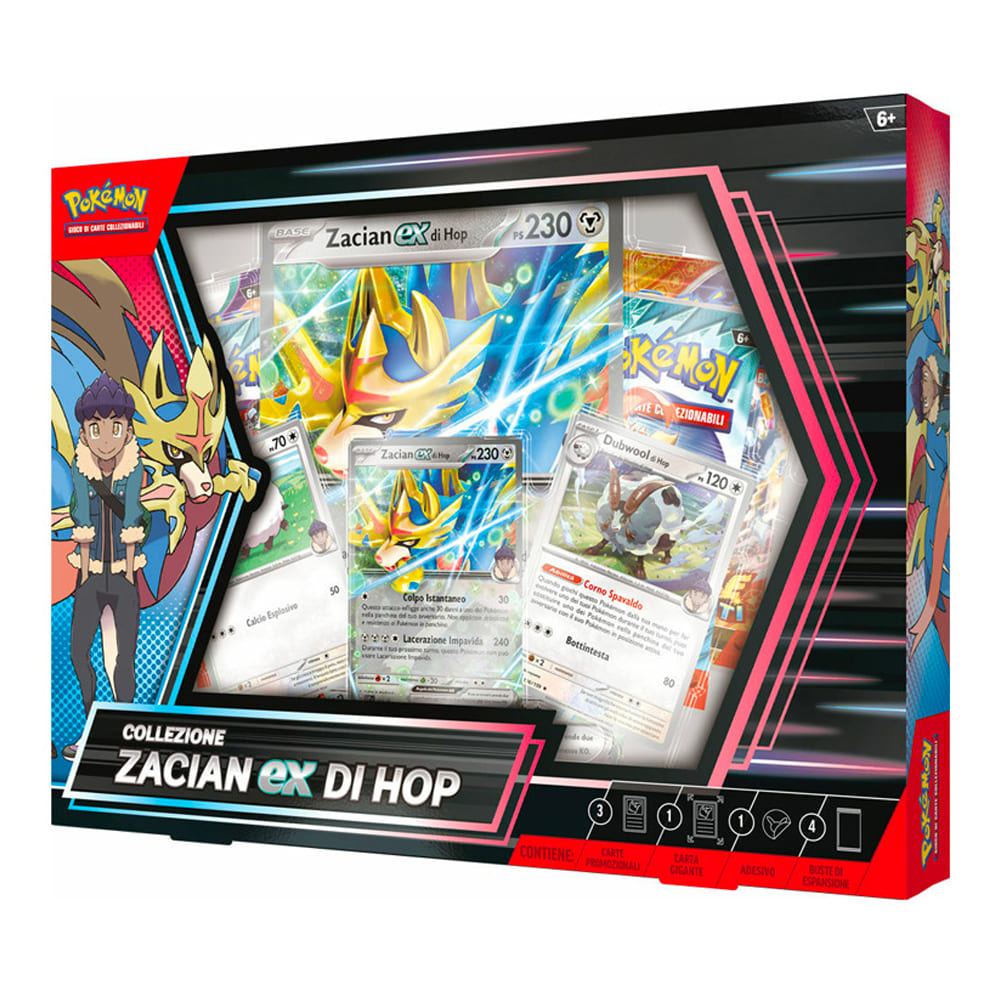 Pokemon Zacian Ex di Hop versione Italiano