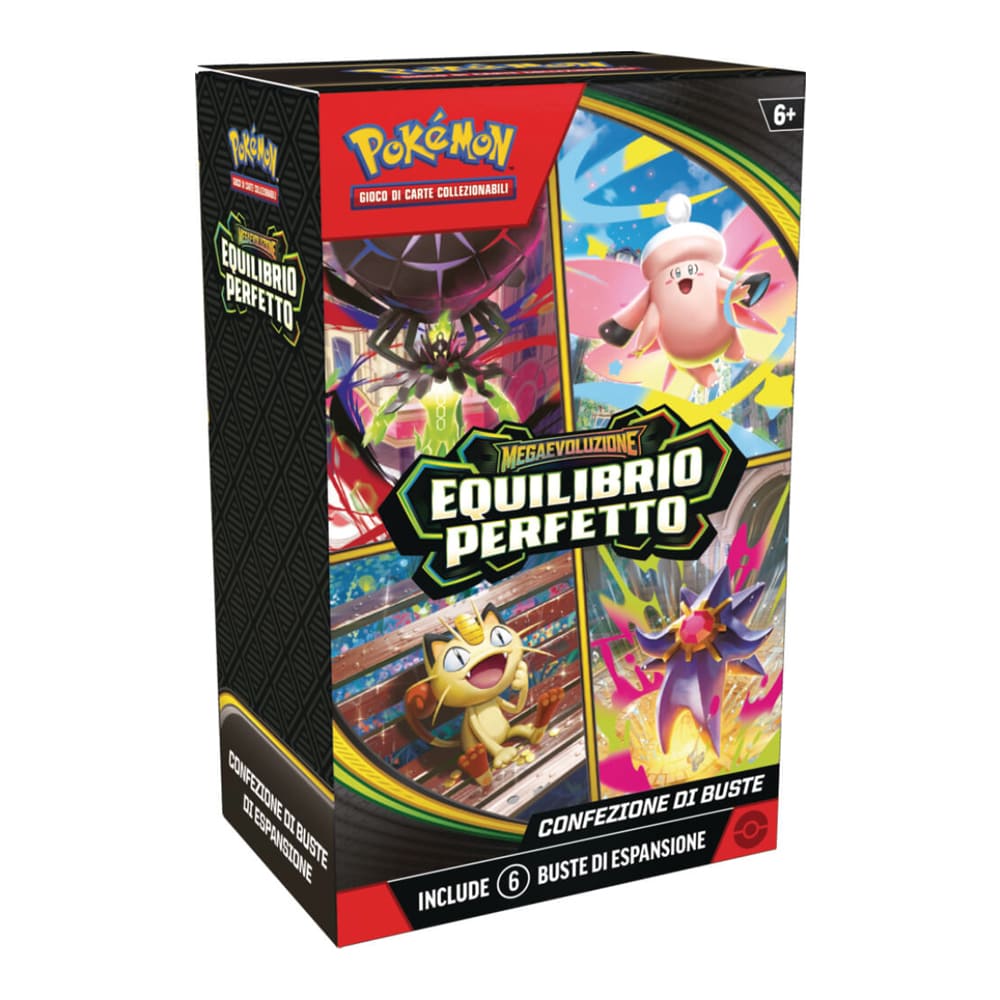 Pokemon Equilibrio Perfetto Bundle 6 Bustine Versione Italiano
