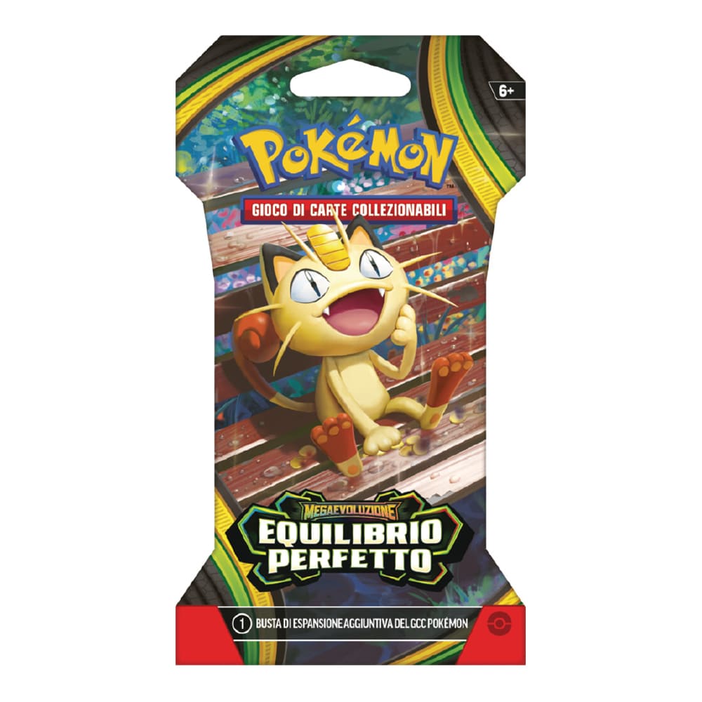 Pokemon Equilibrio Perfetto Checklane Sleeved Booster Pack 1 bustina versione Italiano