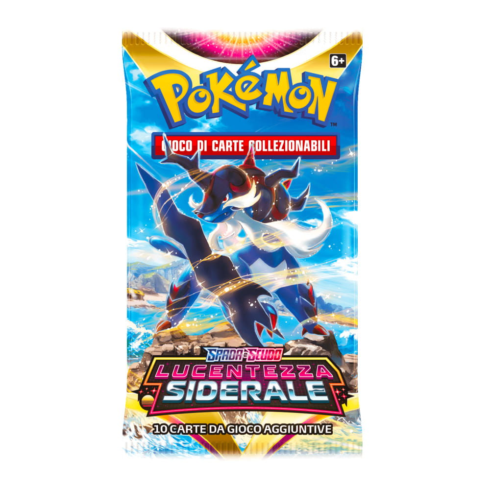 Pokemon Lucentezza Siderale booster pack 1 bustina versione Italiano