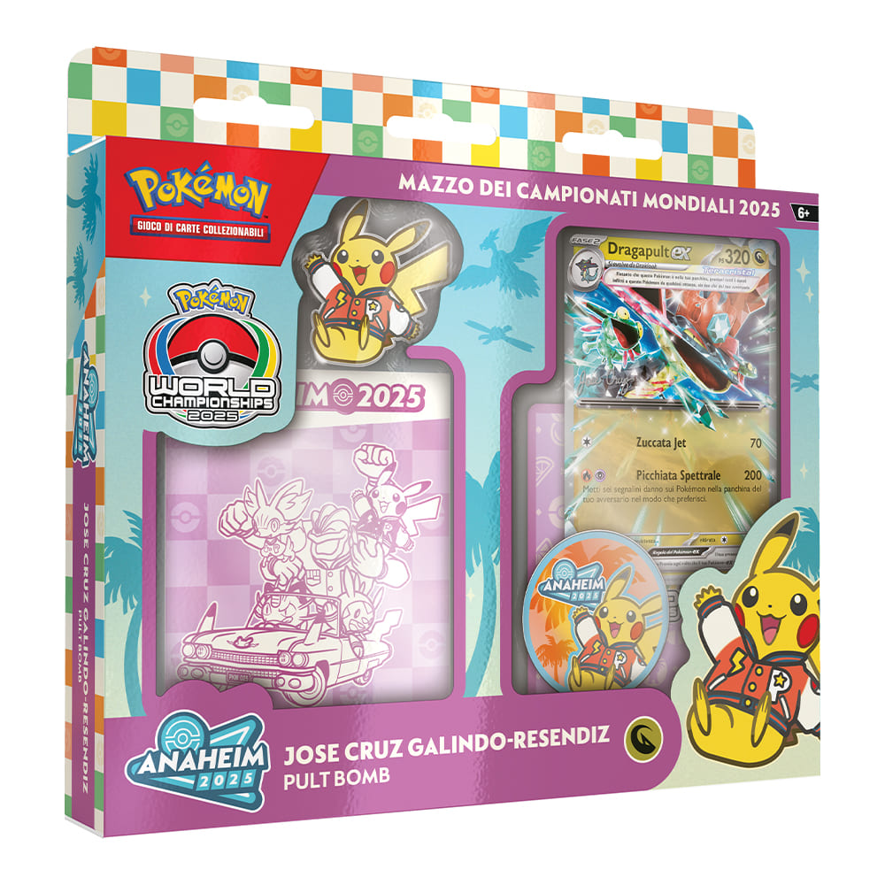 Pokémon Deck Dragapult ex World Championships 2025 Jose Cruz Galindo-Resendiz ITA