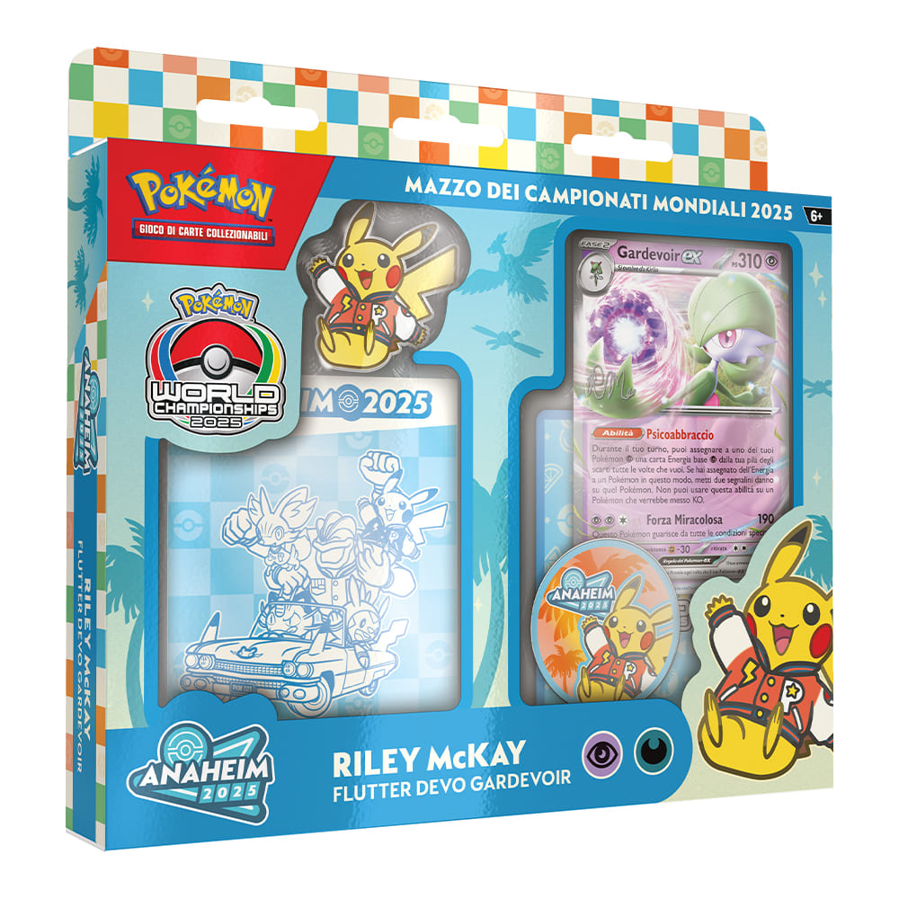 Pokémon Deck Gardevoir ex World Championships 2025 Riley McKay ITA