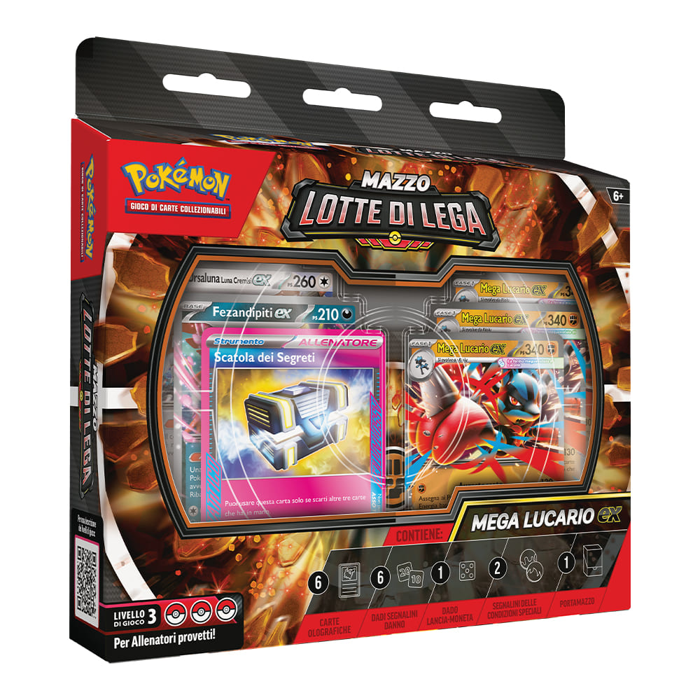 Pokémon Mazzo Lotte di Lega Mega Lucario ex ITA