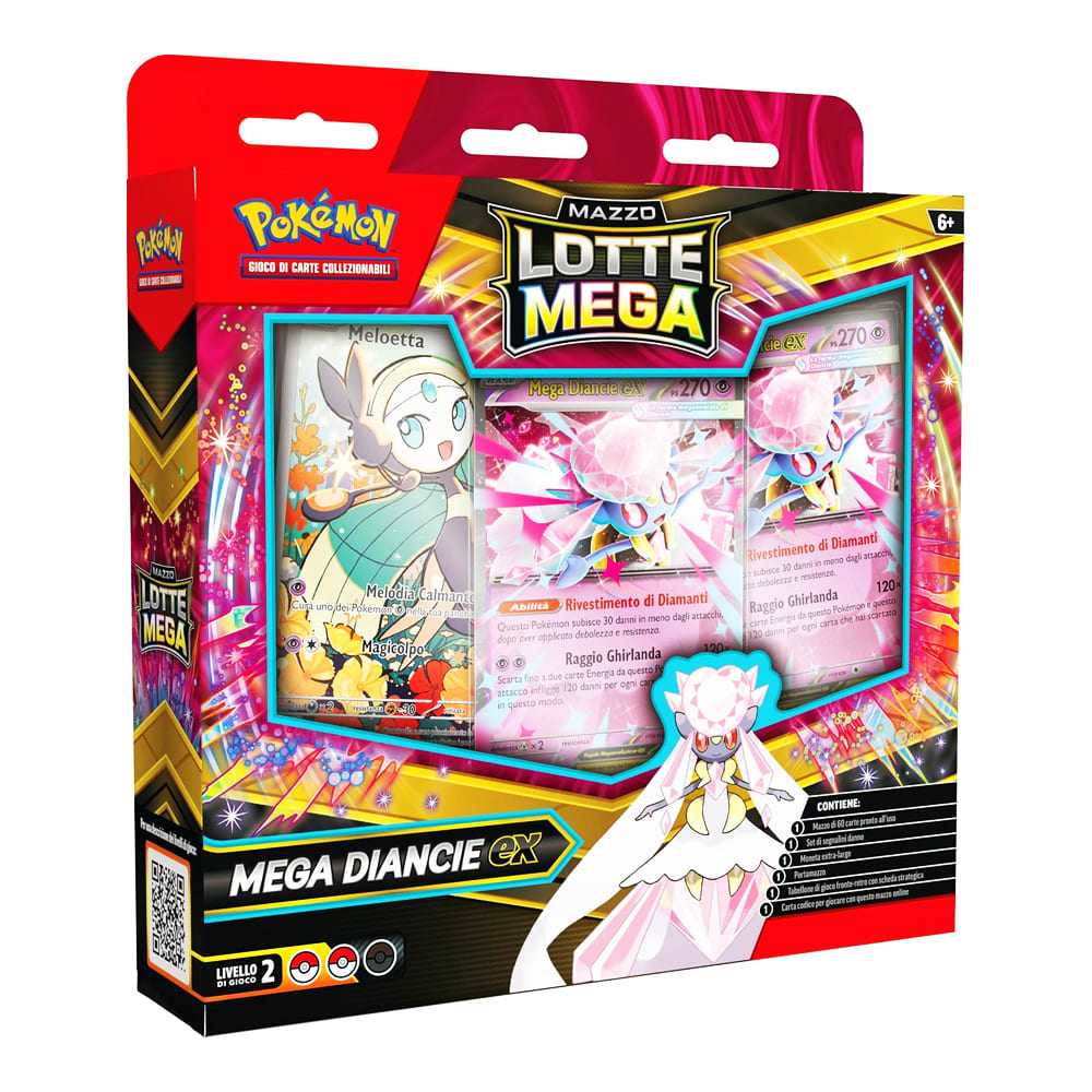 Pokemon Mazzo Lotte Mega Diancie Ex versione italiano