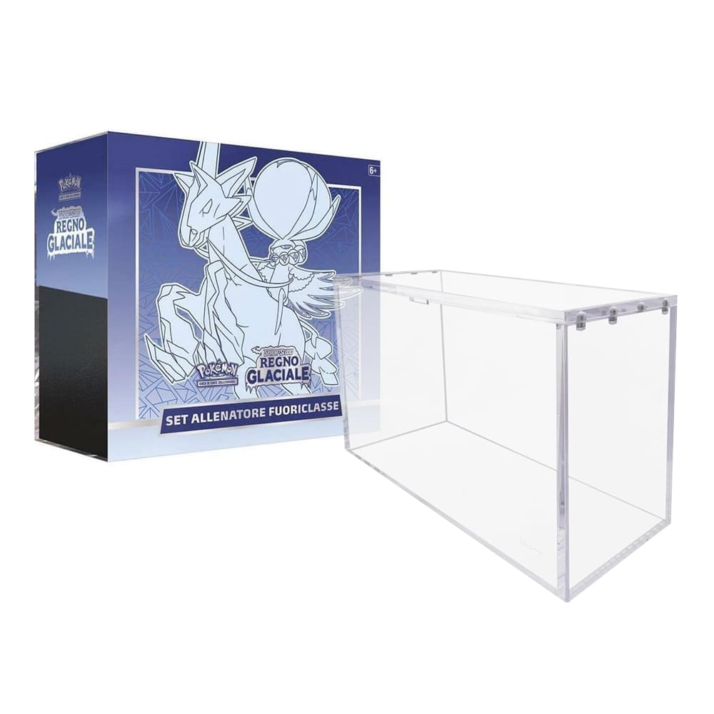 Pokemon Elite trainer Box Regno Glaciale versione Italiano con teca omaggio