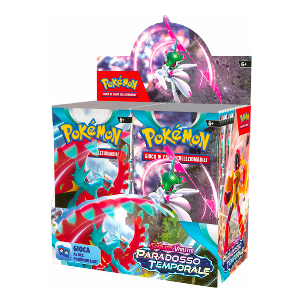 Pokemon Scarlatto e Violetto Paradosso Temporale booster box 36 bustine versione Italiano