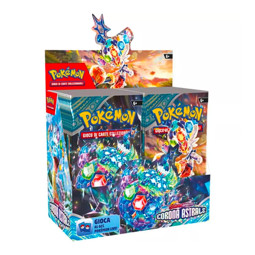 Pokémon Corona Astrale Booster Box 36 Bustine ITA