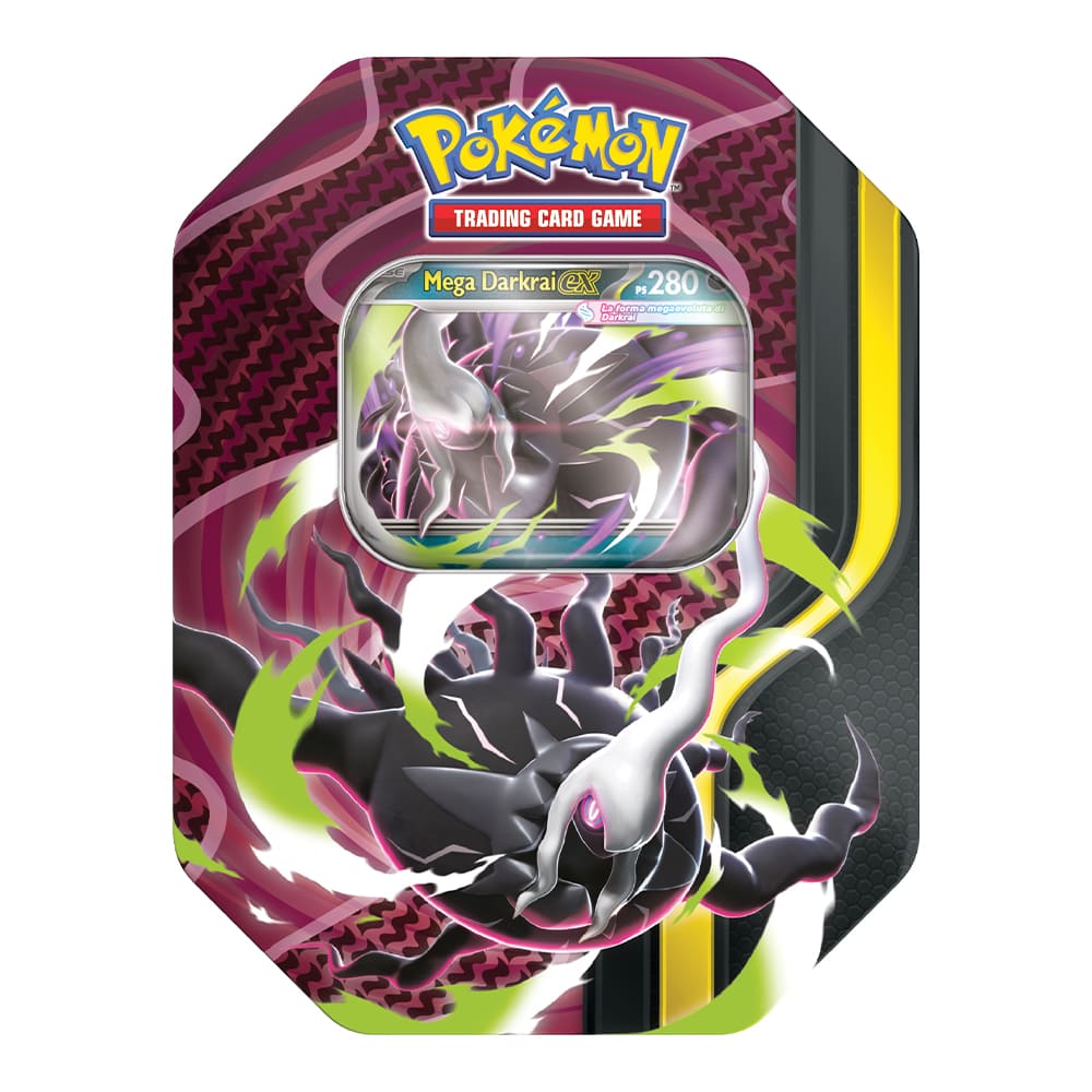Pokemon Megaevoluzione Mega Darkrai-ex Tin da Collezione ITA