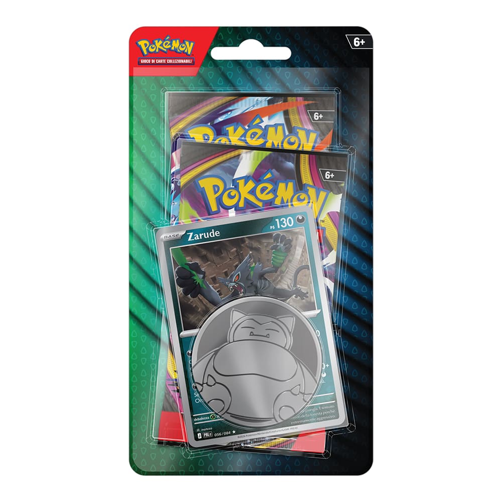 Pokémon Megaevoluzione Zarude Blister 2 Buste ITA