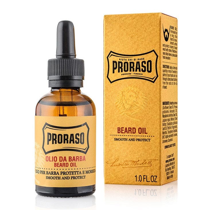 Proraso beard oil wood and spice 30ml