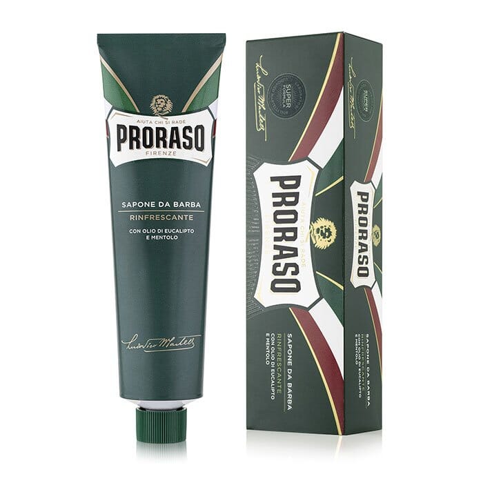 Proraso shaving cream in tube green 150ml