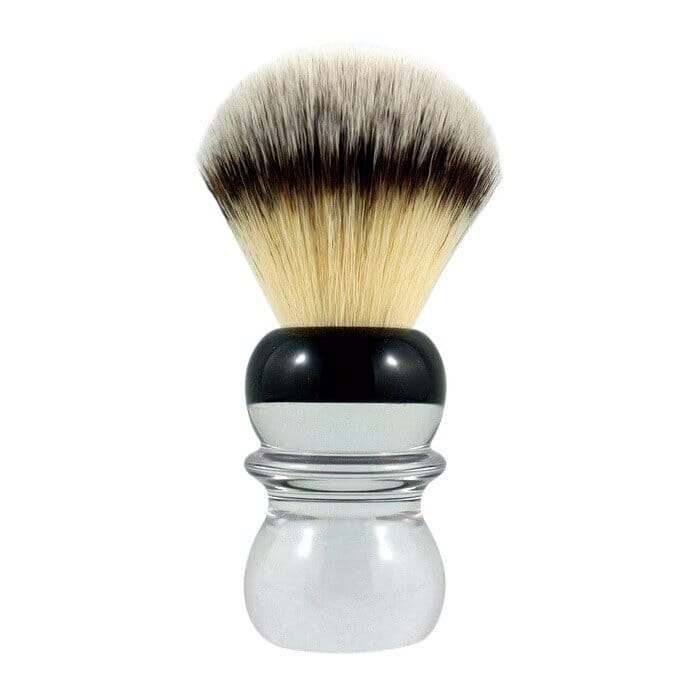 Razorock shaving brush synthetic plissoft bc silvertip 24mm