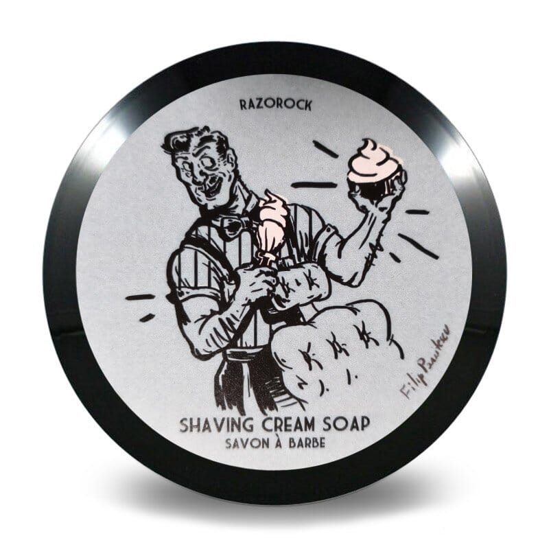 Razorock shaving cream blue barbershop 150ml