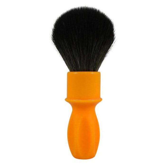 Razorock pennello da barba sintetico 400 arancio Plissoft Noir 24mm
