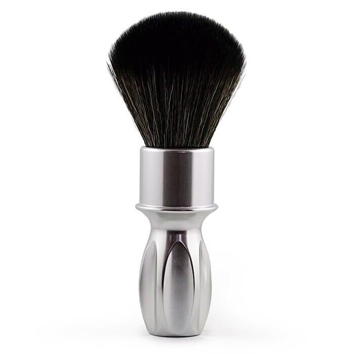 Razorock shaving brush synthetic silver 400 plissoft noir 24mm