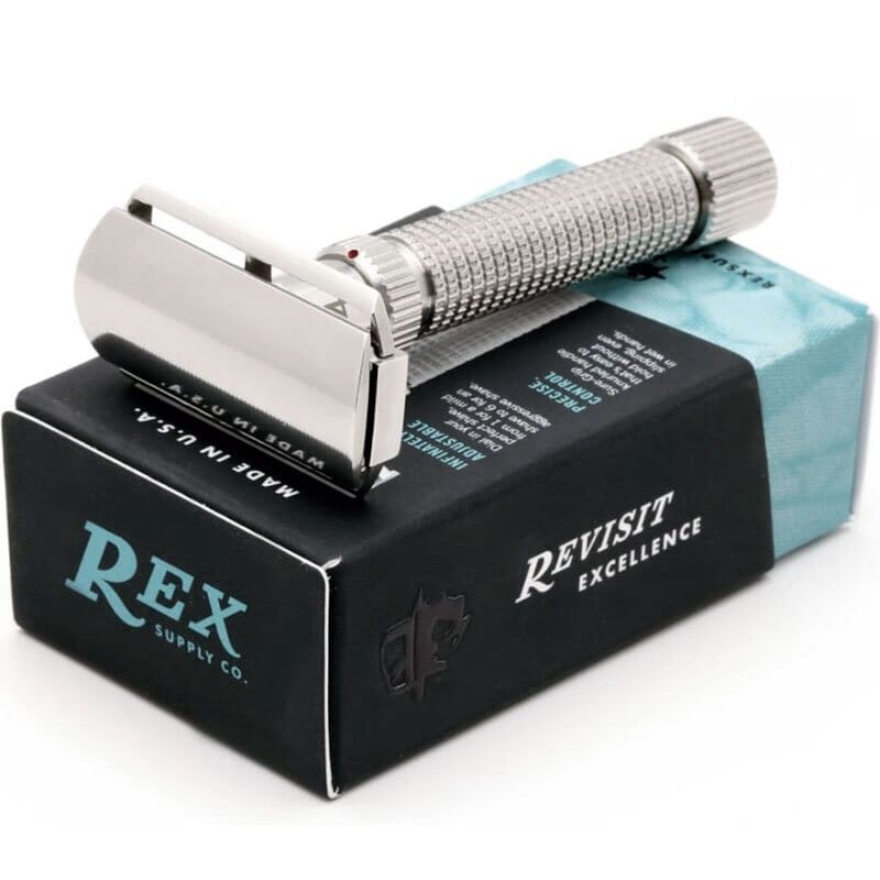 Rex Ambassador rasoio di sicurezza regolabile acciaio inox 316- 101