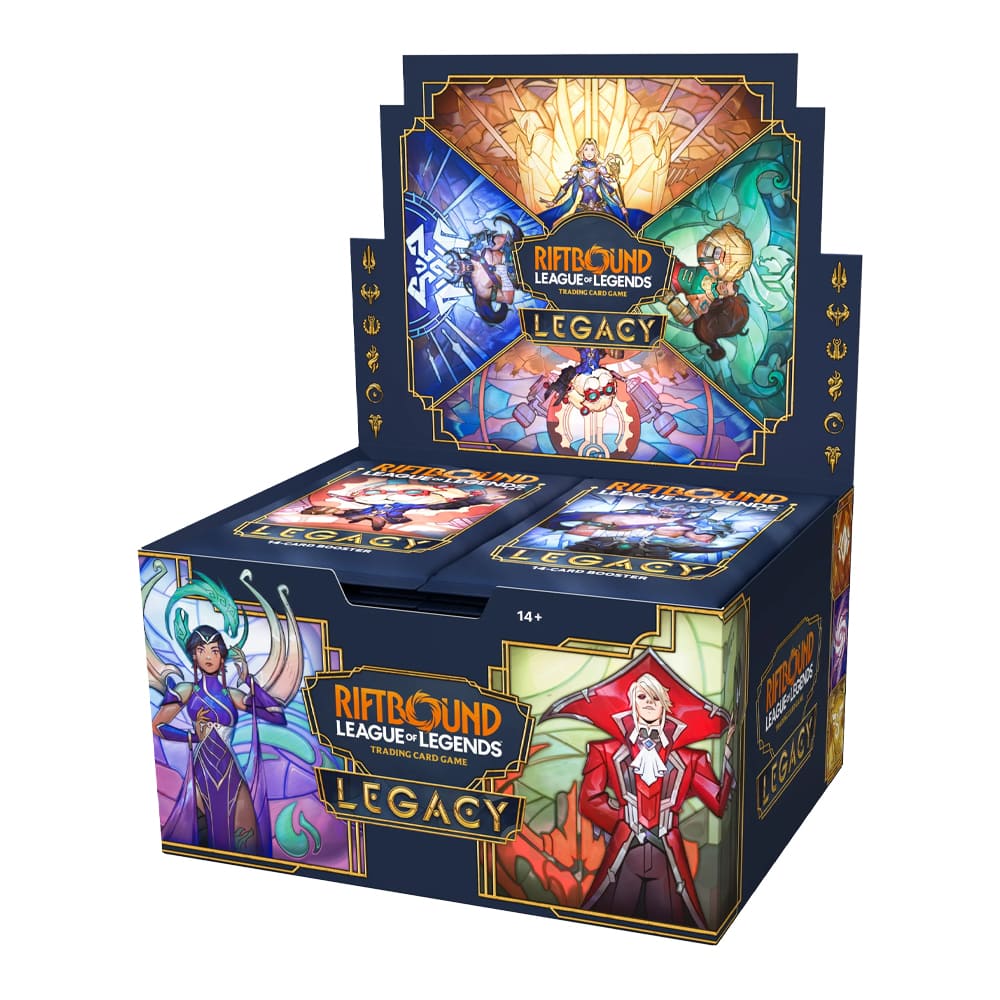 Riftbound: League of Legends Legacy Booster Box 24 bustine ENG