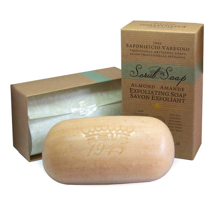 Saponificio Varesino scrub soap almond 300gr