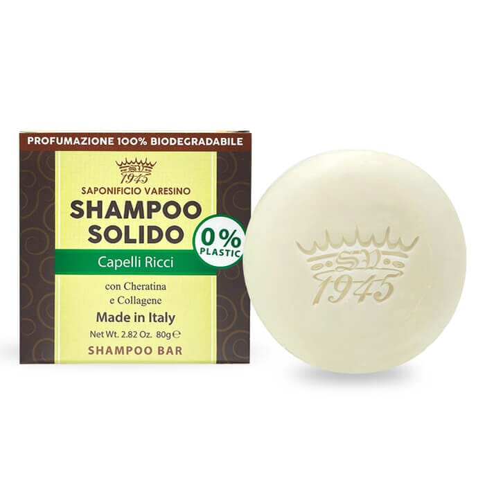 Saponificio Varesino shampoo solido capelli ricci 80g