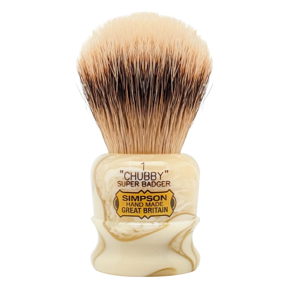 Simpsons pennello da barba Chubby 1 super badger Vesta
