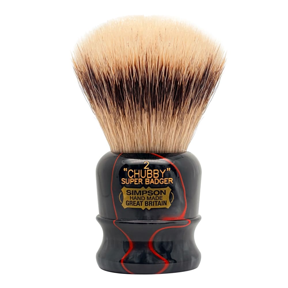 Simpsons pennello da barba Chubby 2 super badger Black Magic