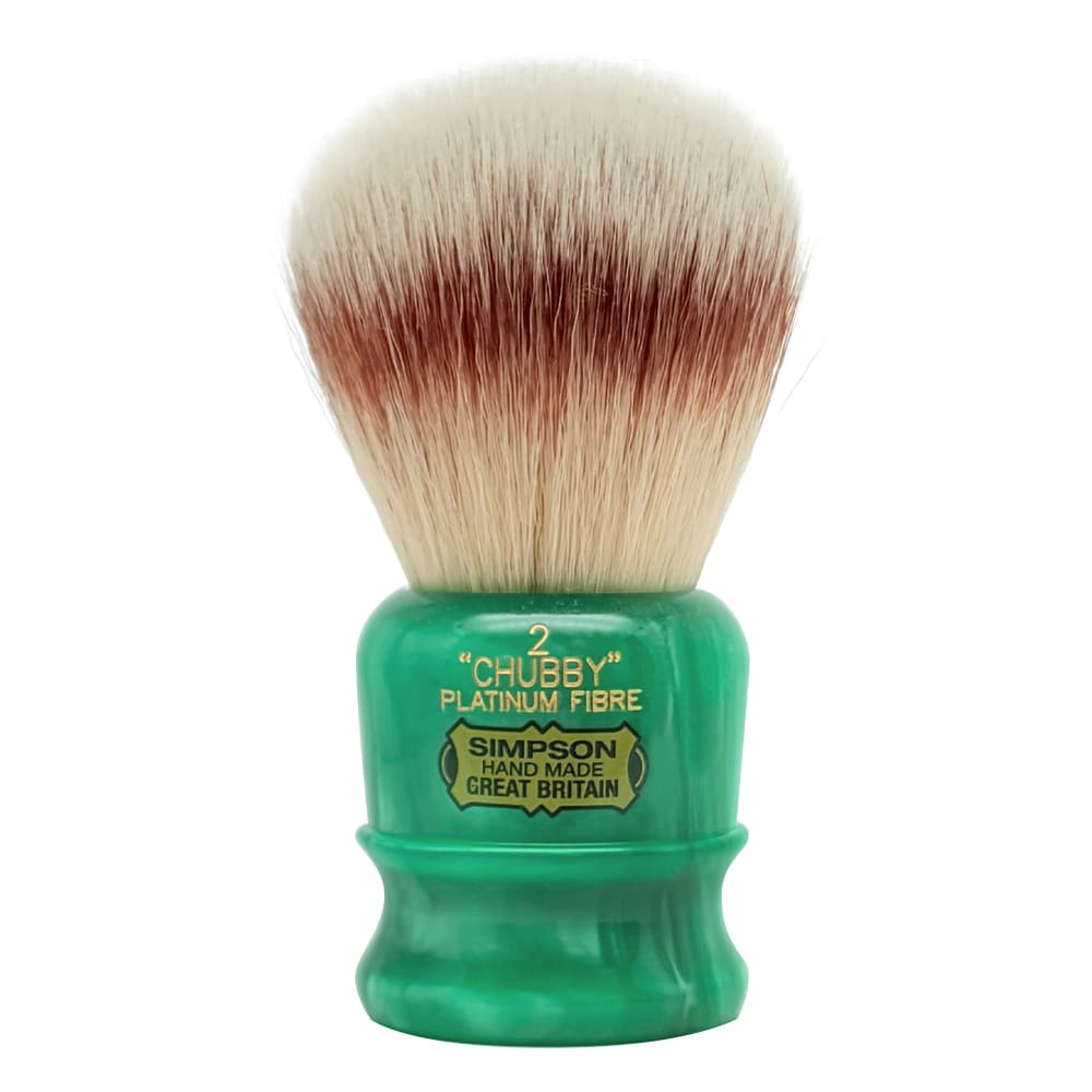 Simpsons pennello da barba sintetico platinum Chubby 2 St Marys