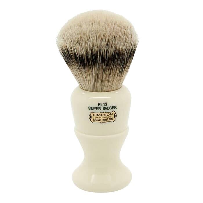 Simpsons Polo PL12 super badger shaving brush