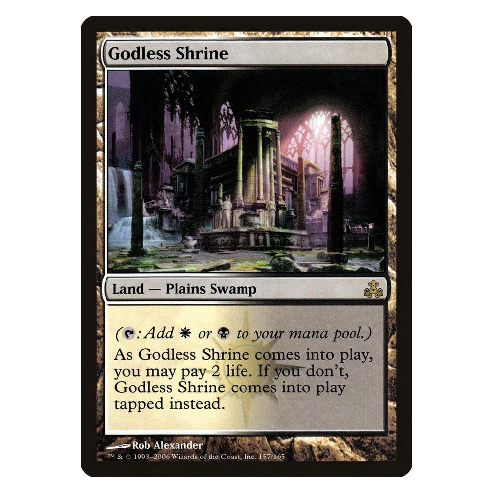 Magic The Gathering - Godless Shrine (Santuario Senza Dio) - Rara Da Gatecrash (GTC) - Singola - 2