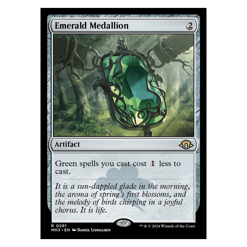 Emerald Medallion - Medaglione di Smeraldo (291)