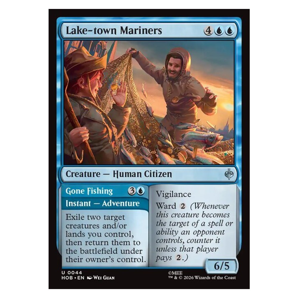 401244 lake town mariners gone fishing the hobbit CarteMagic Lake-town Mariners // Gone Fishing