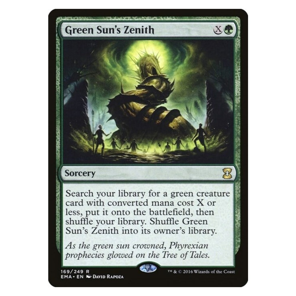 green sun s zenith eternal masters CarteMagic Green Sun's Zenith