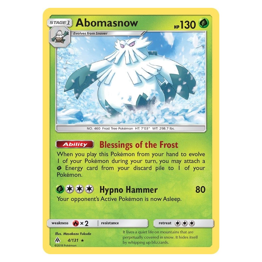 Abomasnow - 4/131 