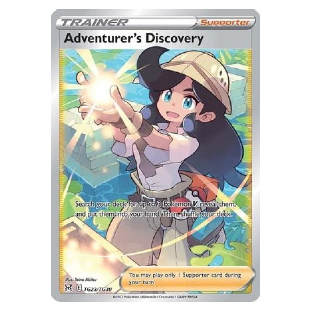 Adventurer's Discovery - Ultra Rare TG23/TG30 Scoperta dell'Avventuriera - Ultra Rare TG23/TG30